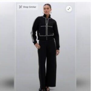 PANTS ONLY - AKIRA BALLS TO THE WALL JOGGER IN BLACK Size 1X